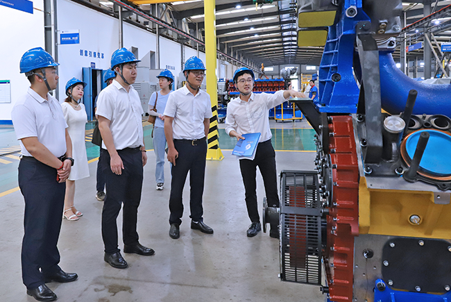Visita de investigación a Hunan Liyu Science and Technology Park Industrial Park por Xiangjiang New District Funcionarios