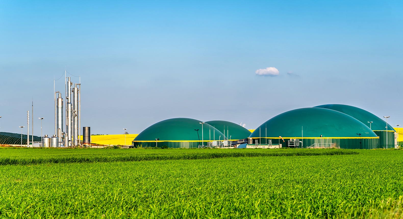 Soluciones de energía de biogás