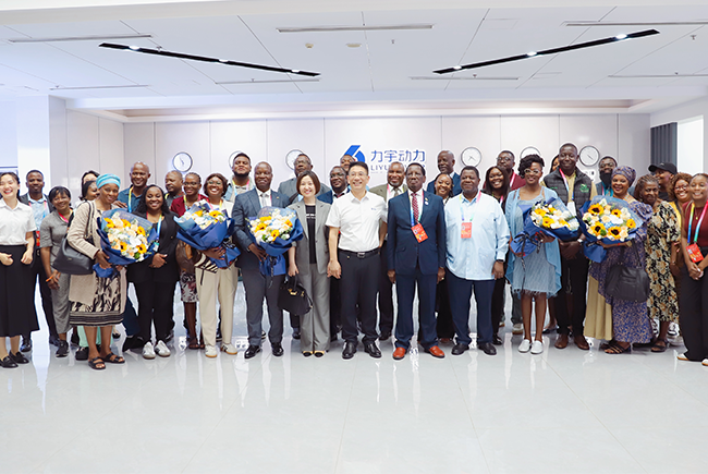 Delegaciones de seis naciones africanas visitan liyupower